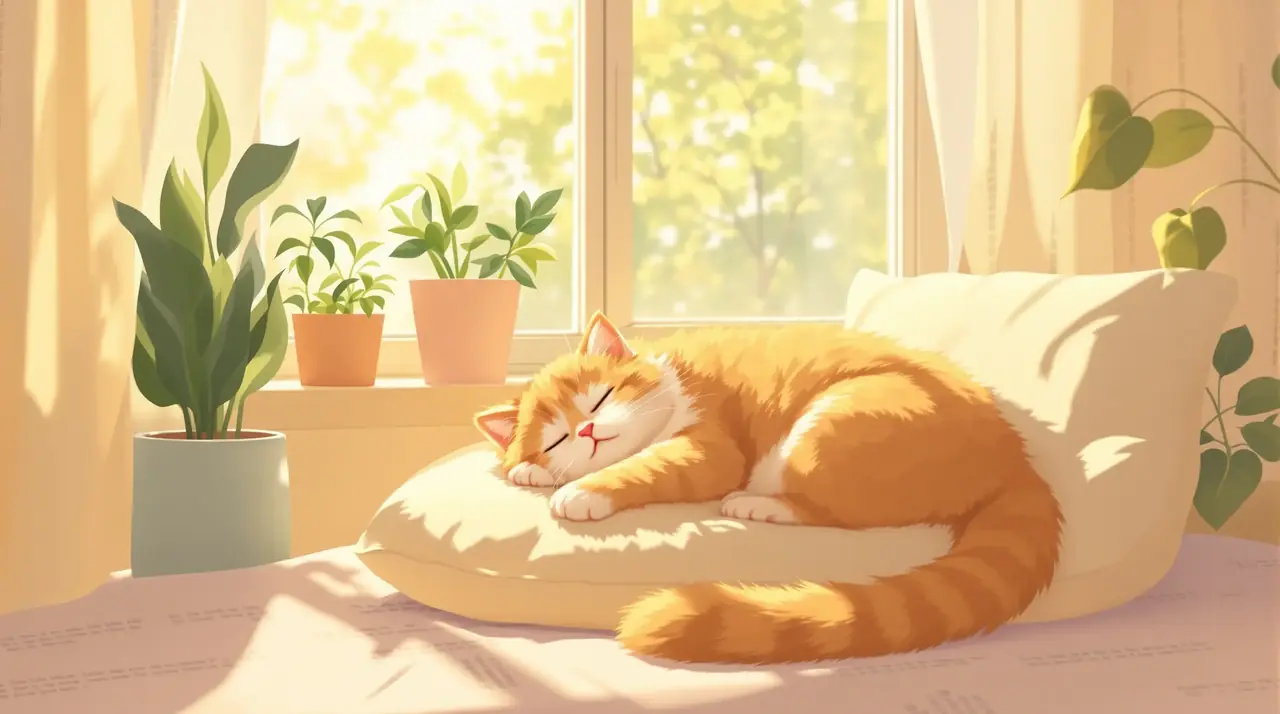 一只猫的晴日 - 红果慢剧首屏推荐海报